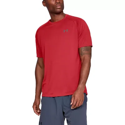 UNDER ARMOUR UA TECH 2.0 1326413 T-SHIRT MEN'S RED POLYESTER SHORT SLEEVE MCWW8