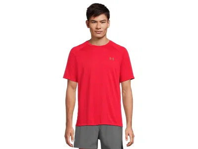 Under Armour Ua Tech 2.0 Short Sleeve T-shirts In Red