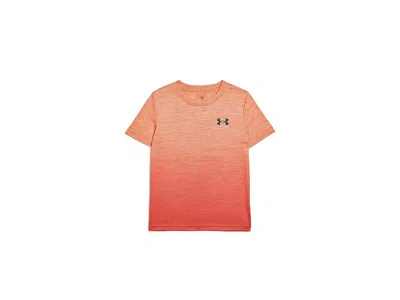 Under Armour Ua Tech Twist Fade Short Sleeve (toddler/little Kids) Boy's T Shirt Apollo Orange: 4t Toddler In Multi