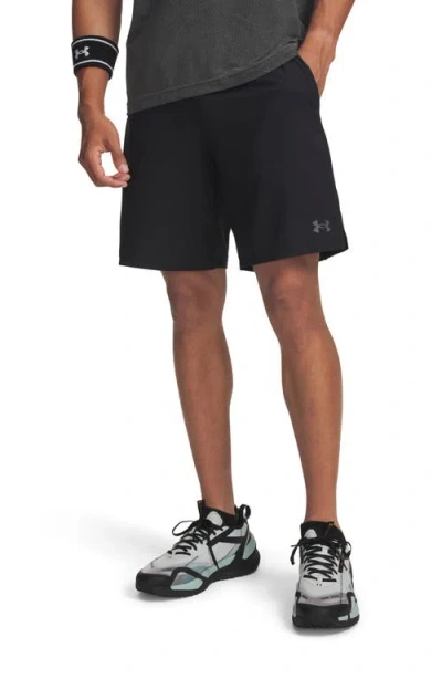 Under Armour Ua Vanish Woven 2.0 8-inch Athletic Shorts In Black