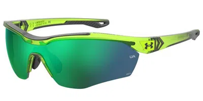 Under Armour Ua Yard Pro 0ie/v8 Men's Sunglasses Green Size 99