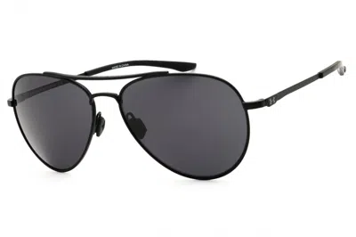 Under Armour Ua0007gs Aviator Metal Frame Sunglasses In Black