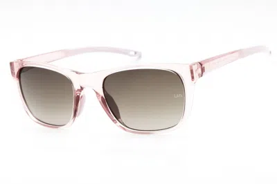Under Armour Ua0013gs Rectangular Brown Gradient Sunglasses In Pink