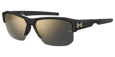 Under Armour Uafanaticaltl/g Asian Fit Zk4/jo Men's Sunglasses Black Size 67