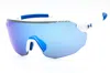 Under Armour Halftime Shield-frame Sunglasses In Blue