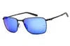 Under Armour Scepter 2 Rectangle-frame Sunglasses In Black