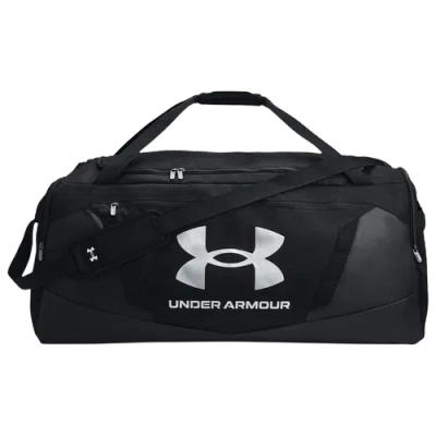 Under Armour Undeniable 5.0 Duffle Xl In Metallic Silver/black/black