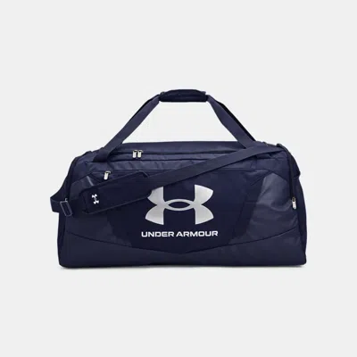 Under Armour Undeniable 5.0 Large Duffle Bag Midnight Navy In Burgundy