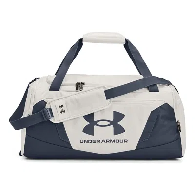 Under Armour Undeniable 5.0 Sm Travel Bag 'beige Navy' In Multi