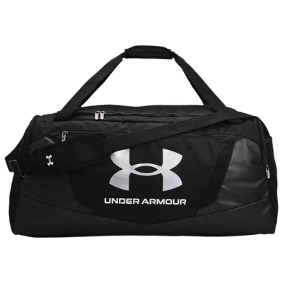 Under Armour Unisex-adult Undeniable 5.0 Duffle In Black/metallic Silver