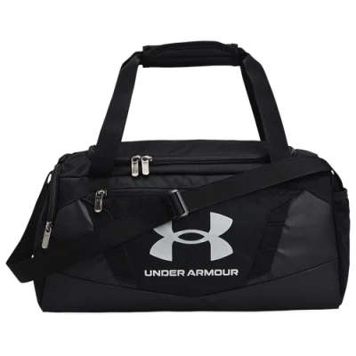 Under Armour Undeniable Duffel 5.0 X-small In Black/metallic Silver