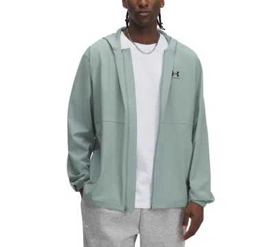 Under Armour Under Amour Men's Vibe Woven Windbreaker In 348 Silica