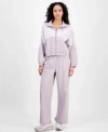 Under Armour Under Amour Womens Rival Woven Jacket Flared Pants In Gray Dawn