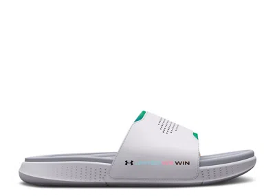 Under Armour Ansa Elevate Slide 'pride' In White