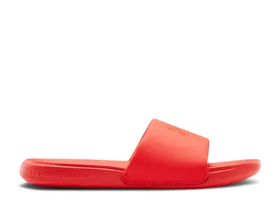 Under Armour Ansa Fixed Slide 'beta' In Red