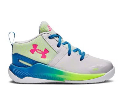 Under Armour Babies'   Curry 2 Retro Td 'splash Party' In Gray