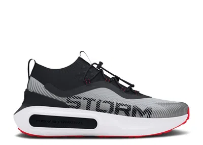 Under Armour Man Sneakers Black Size 10.5 Textile Fibers In Multi