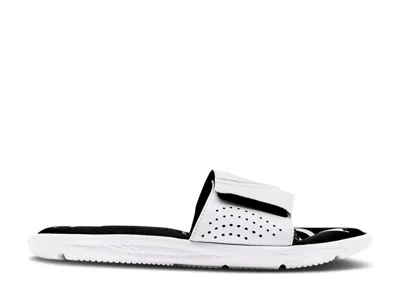 Under Armour Ignite 6 Graphic Strap Slide 'white'