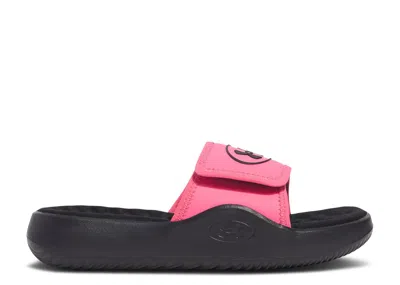 Under Armour Kids'   Ignite Pro 8 Slide Gs 'super Pink Ultimate Black' In Multi