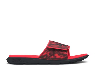 Under Armour Ignite Pro Graphic Strap Slide 'black Red'