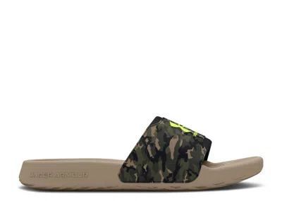 Under Armour Ignite Select Slide 'camo' In Brown