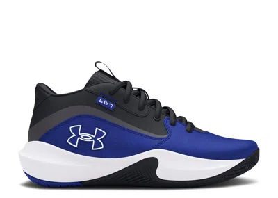 Under Armour Lockdown 7 Gs 'royal Black' In Blue