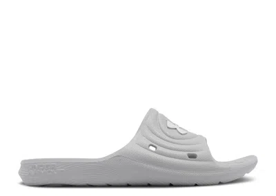 Under Armour Locker 4 Slide 'mod Grey' In Gray