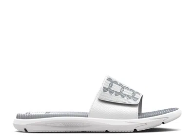 Under Armour Mercenary Slide 'white Halo Grey'