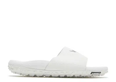 Under Armour Project Rock Slides 'white'