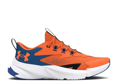 Under Armour Scramjet 6 Gs 'orange Blast Tech Blue'
