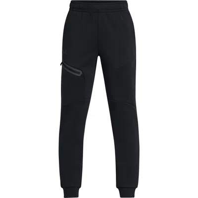 Under Armour Ua B Unstoppable Flc Jogger Joggers Boys In Black