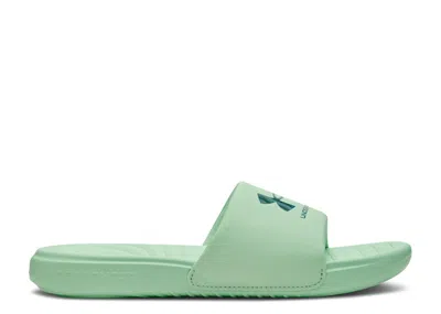 Under Armour Wmns Ansa Fixed Slide 'aqua Foam' In Blue