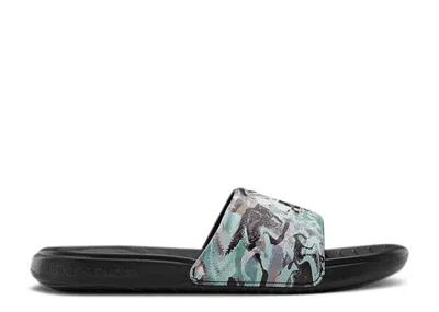 Under Armour Wmns Ansa Fixed Slides 'alkali' In Black
