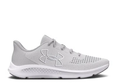 Under Armour Wmns Charged Pursuit 3 'big Logo - Halo Grey White' In Gray