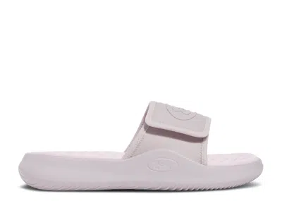 Under Armour Wmns Ignite Pro 8 Slide 'gray Dawn' In Purple