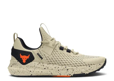 Under Armour Wmns Project Rock Bsr 4 'silt Speckled' In White