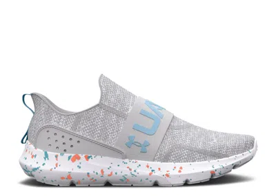 Under Armour Wmns Surge 3 Slip 'paint Splatter' In White