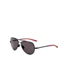 Under Armour Unisex 51 Mm Black Sunglasses In Brown