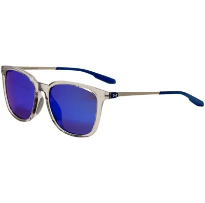 Under Armour Unisex 58 Mm Grey Sunglasses In Blue