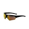 Under Armour Unisex 72mm Orange Sunglasses In Black