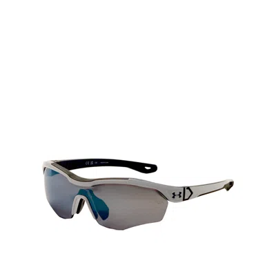 Under Armour Unisex 99 Mm White Sunglasses In Gray