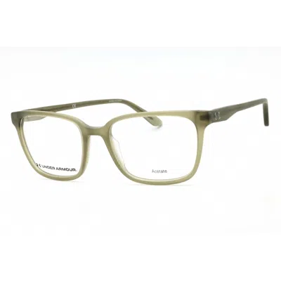 Under Armour Unisex Green Rectangular Eyeglass Frames Ua5035
