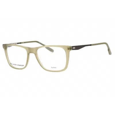 Under Armour Unisex Green Rectangular Eyeglass Frames Ua5040