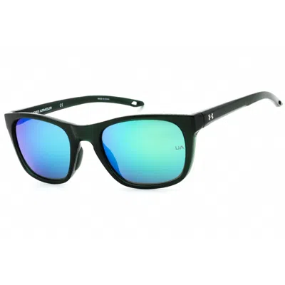 Under Armour Unisex Green Rectangular Sunglasses Ua0013gs In ["green"]