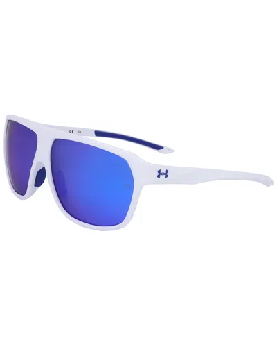 Under Armour ® Unisex Uadominate 62mm Sunglasses In White