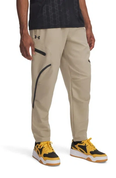 Under Armour Unstoppable Cargo Track Pants In Red