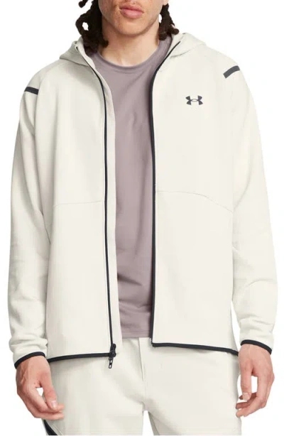 Under Armour Mens  Unstoppable Fleece Full-zip Hoodie In Black/summit White