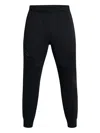 Under Armour Unstoppable Fleece Zip-pocket Track Pants In Black