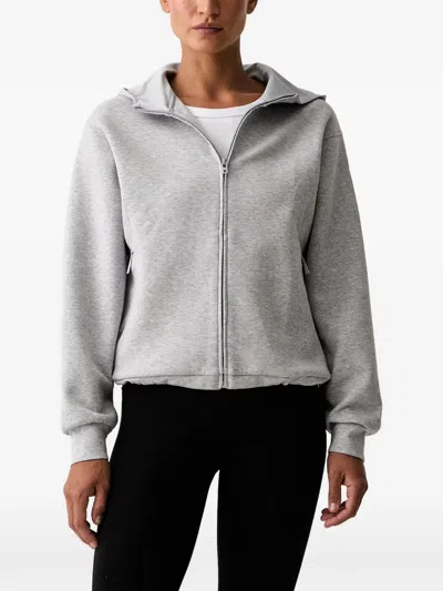 Under Armour Unstoppable Fleece Zip-up Hoodie In Gray
