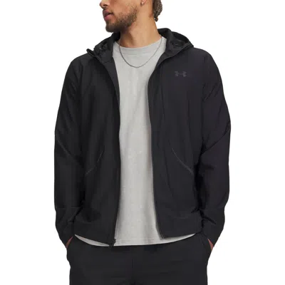Under Armour Unstoppable Hooded Jacket In Black